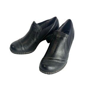 EuroSoft Tami Slip On Leather Mule Wmns Shoe Shootie 6.5 Black New Other
